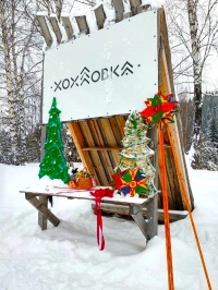 Новый год по-пермски в Хохловке