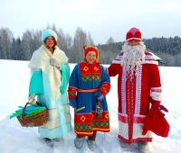 Новый год по-пермски в Хохловке