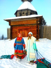 Новый год по-пермски в Хохловке