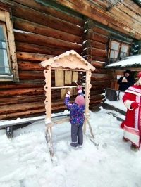 Новый год по-пермски в Хохловке